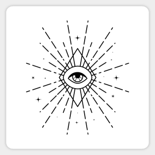 Third eye Sticker